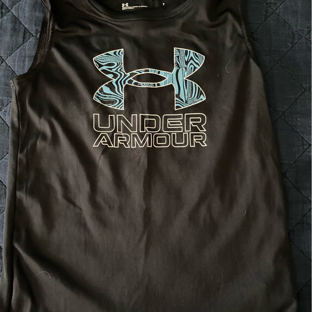 Boys under armor tank top